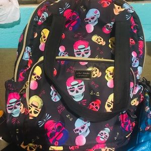 Betsey johnson skull bag
